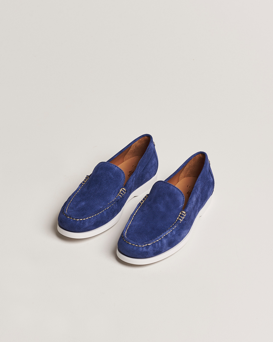 Herre |  | Polo Ralph Lauren | Merton Casual Suede Loafer Newport Navy