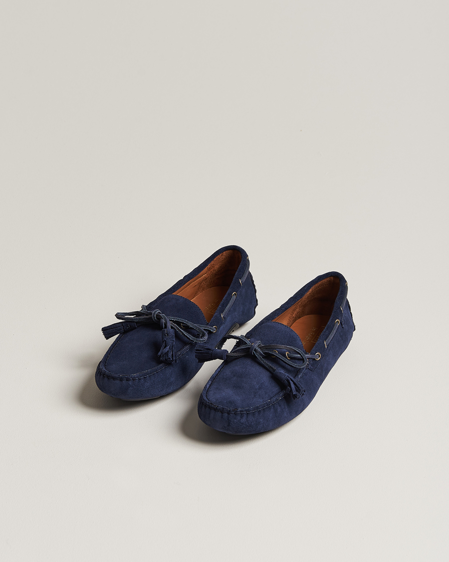 Herre | World of Ralph Lauren | Polo Ralph Lauren | Anders Suede Car Shoe Hunter Navy