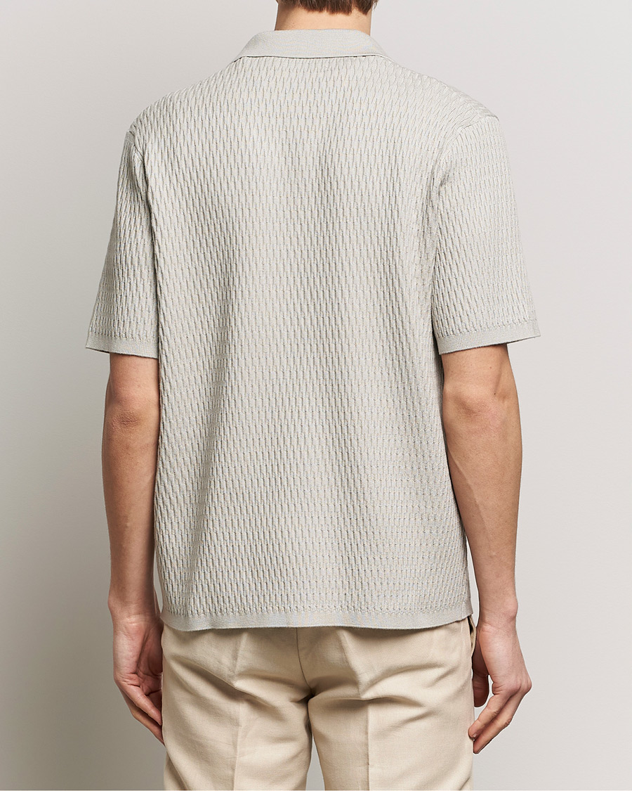 Herre | Skjorter | Samsøe Samsøe | Sagabin Resort Collar Short Sleeve Shirt Moonstruck