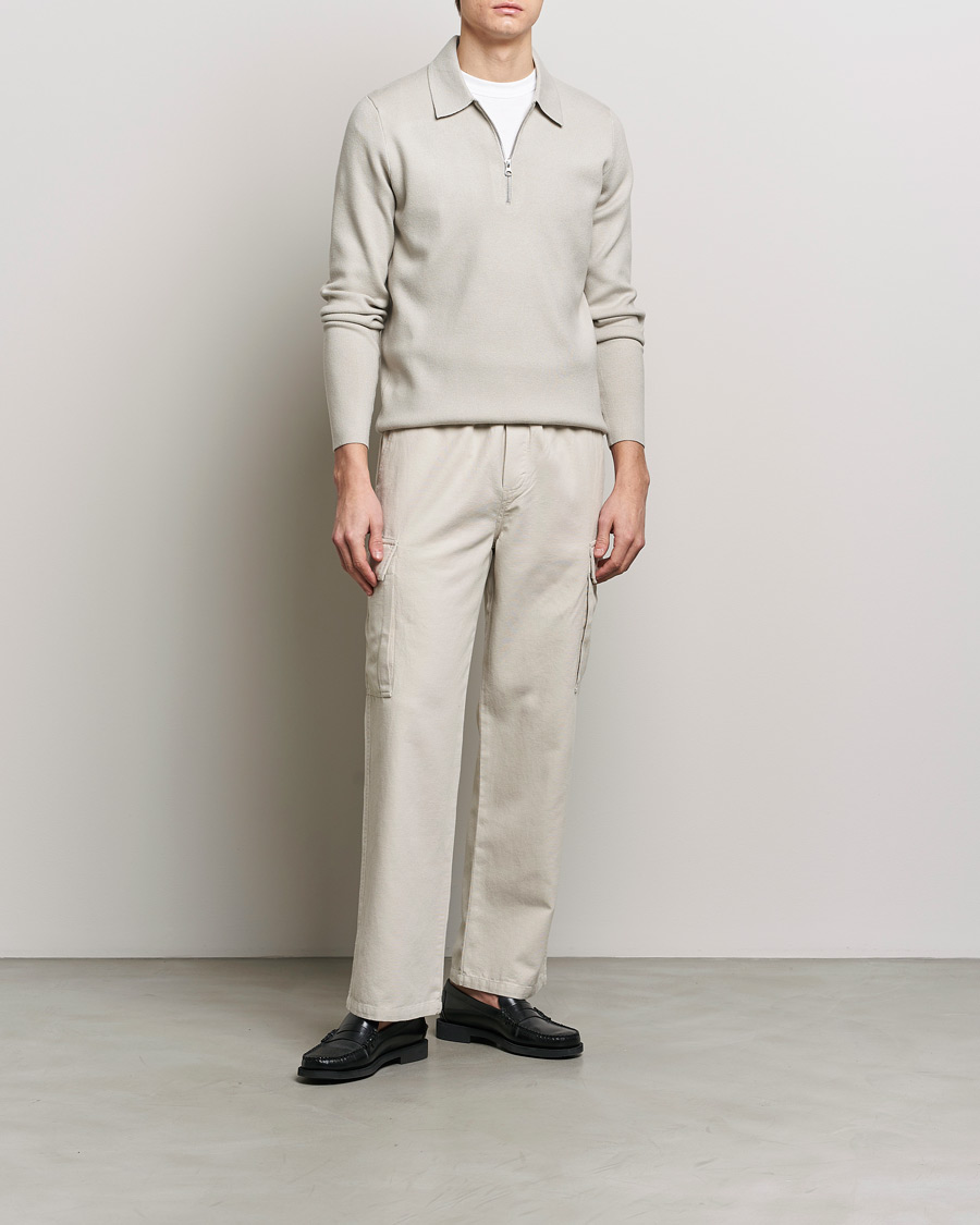 Herre | Gensere | Samsøe Samsøe | Guna Half Zip Moonstruck