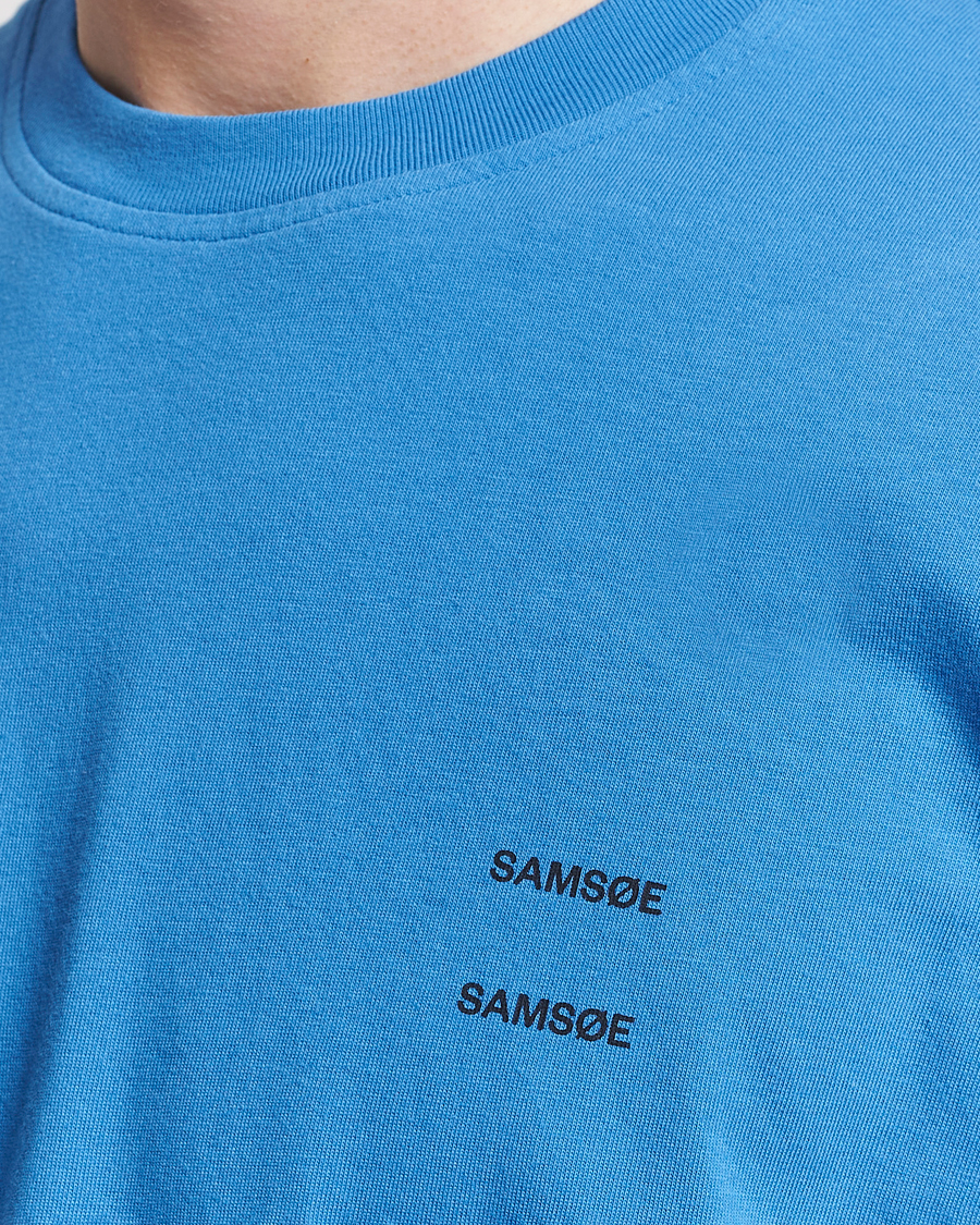 Herre | T-Shirts | Samsøe Samsøe | Joel Organic Cotton T-Shirt Super Sonic