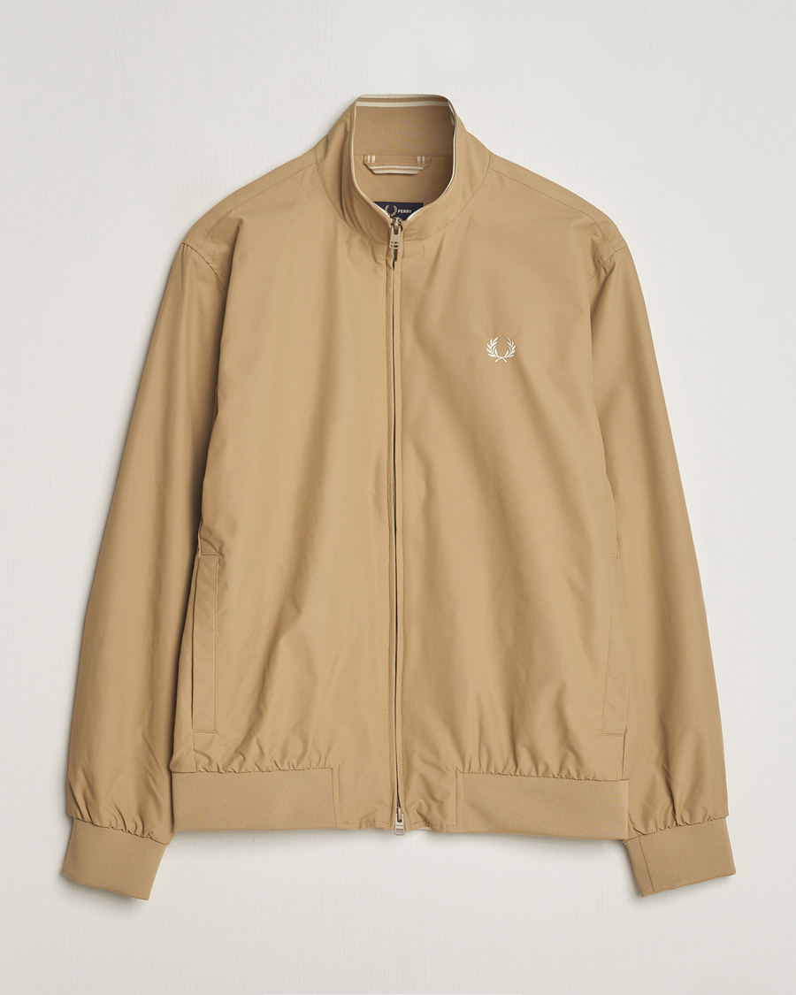 Herre | Jakker | Fred Perry | Brentham Jacket Warm Stone