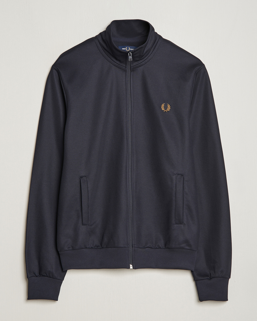 Herre | Gensere | Fred Perry | Track Jacket Navy