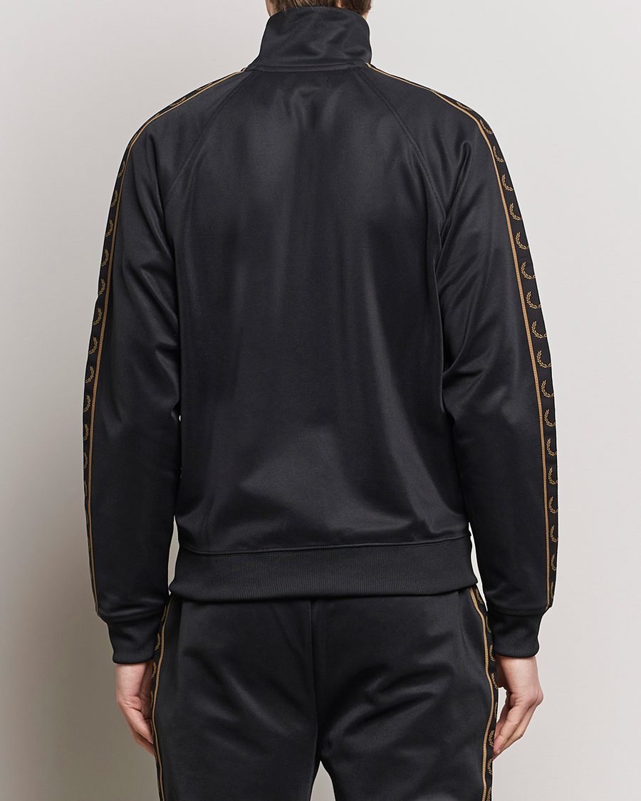 Herre | Gensere | Fred Perry | Taped Track Jacket Black