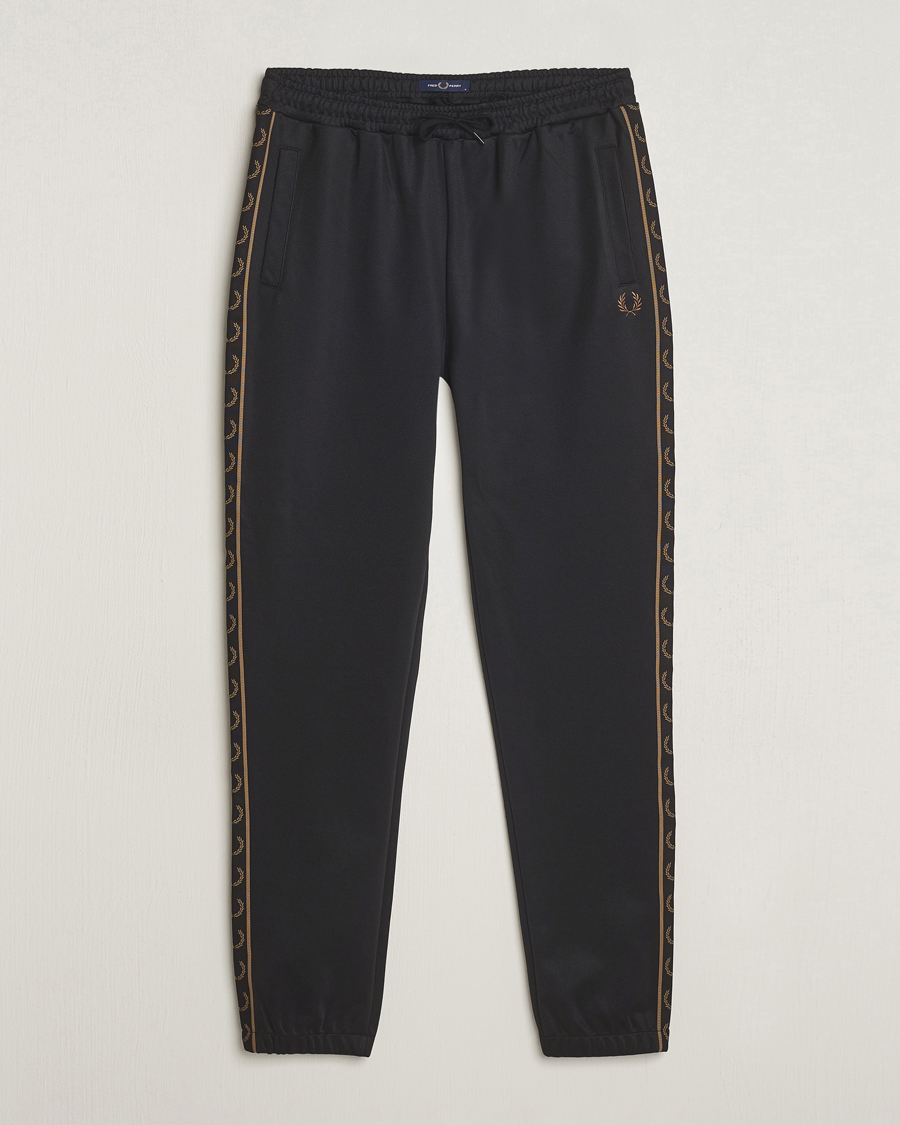 Herre | Bukser | Fred Perry | Taped Track Pants Black