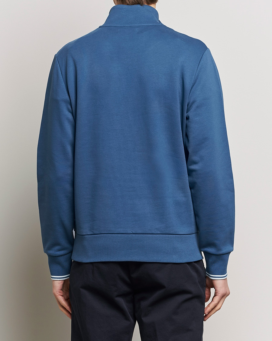Herre | Gensere | Fred Perry | Half Zip Sweatshirt Midnight Blue
