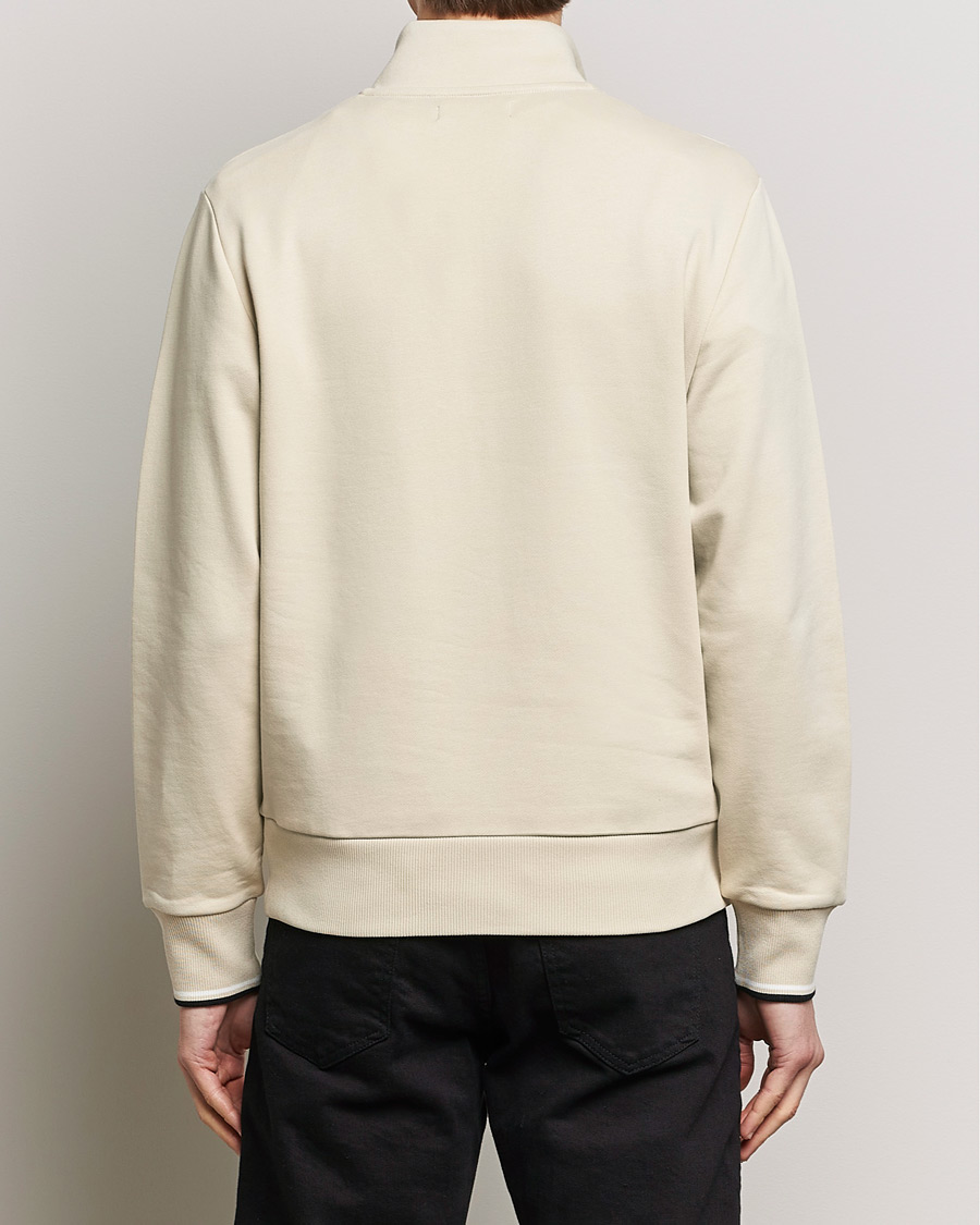 Herre | Gensere | Fred Perry | Half Zip Sweatshirt Oatmeal