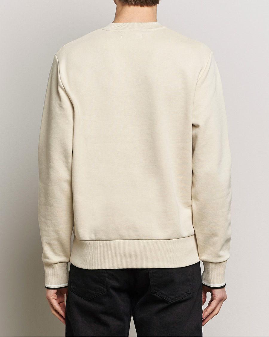 Herre | Gensere | Fred Perry | Crew Neck Sweatshirt Oatmeal