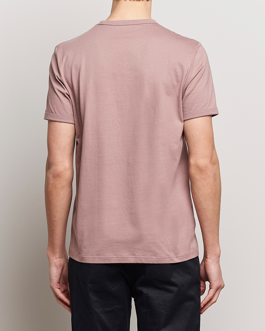Herre | T-Shirts | Fred Perry | Ringer T-Shirt Dusty Pink