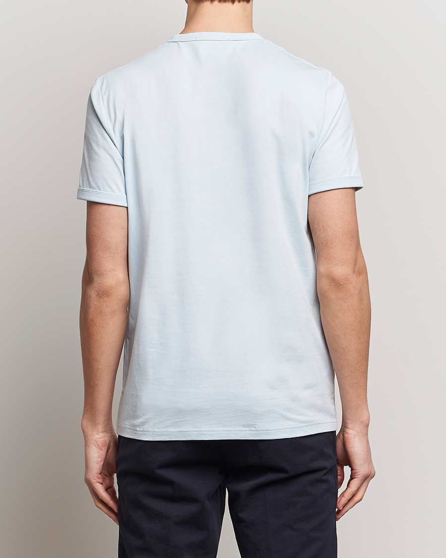 Herre | T-Shirts | Fred Perry | Ringer T-Shirt Light Ice