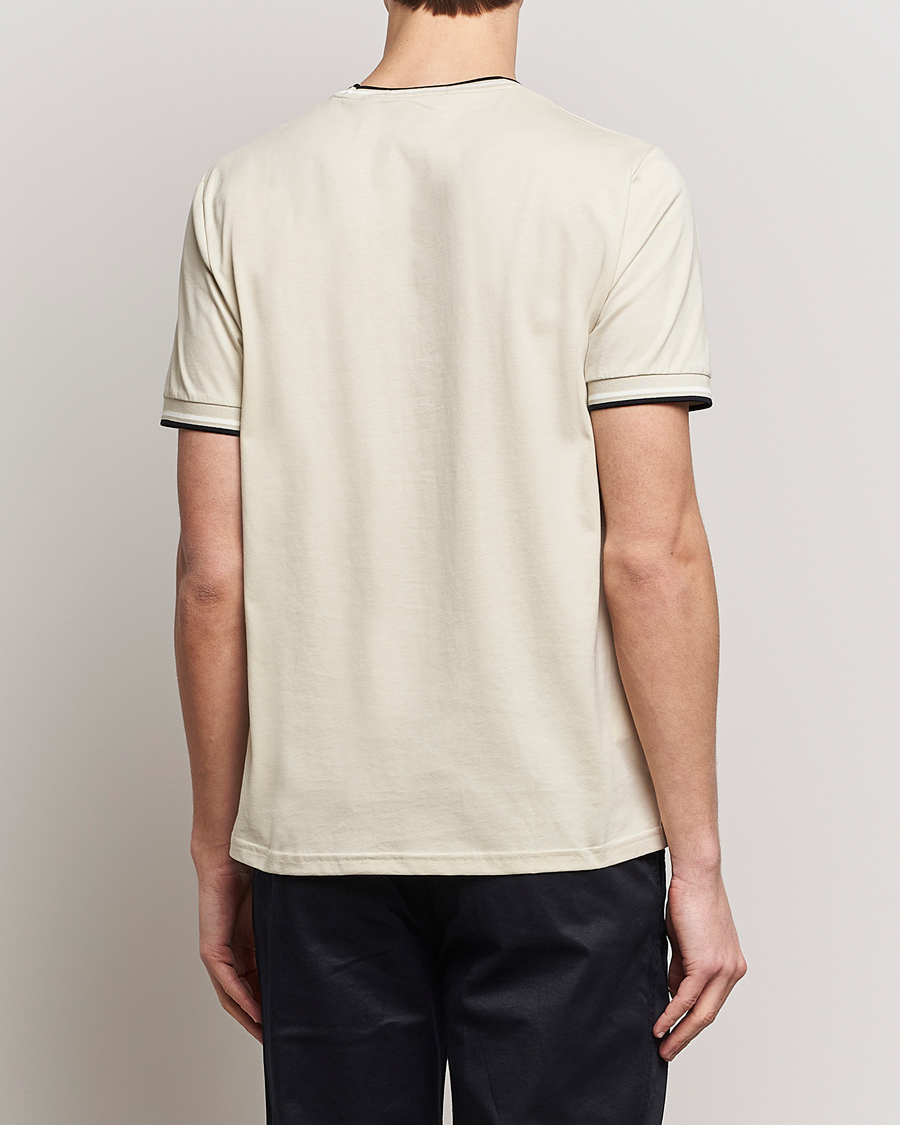 Herre | T-Shirts | Fred Perry | Twin Tipped T-Shirt Oatmeal