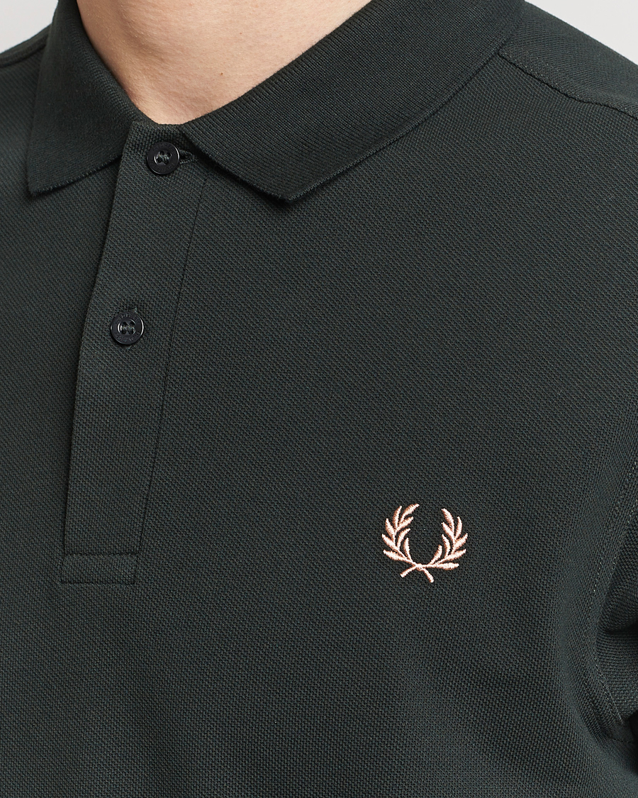 Herre | Pikéer | Fred Perry | Plain Polo Shirt Night Green