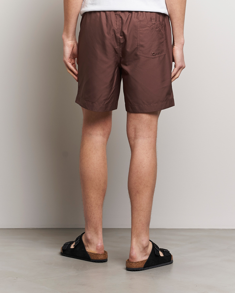 Herre | Badeshorts | Fred Perry | Classic Swimshorts Brick Red
