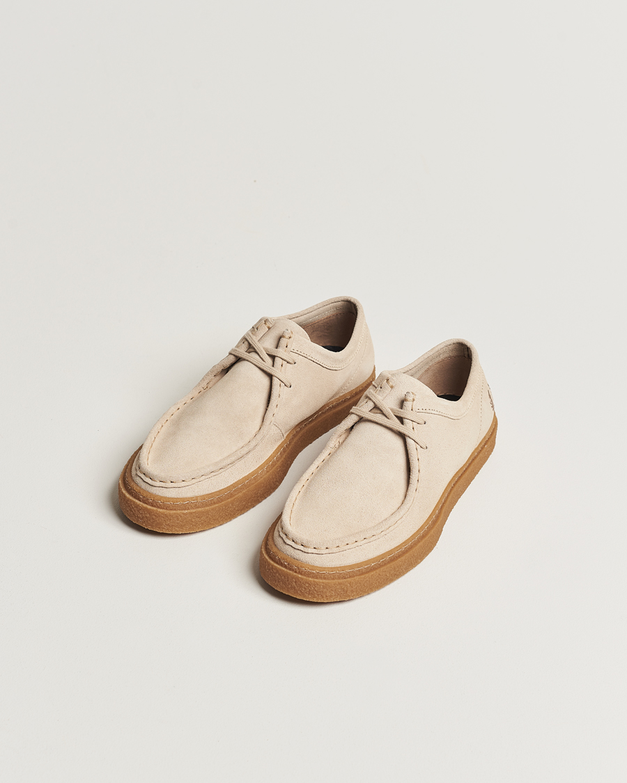 Herre | Fred Perry Dawson Suede Shoe Oatmeal | Fred Perry | Dawson Suede Shoe Oatmeal