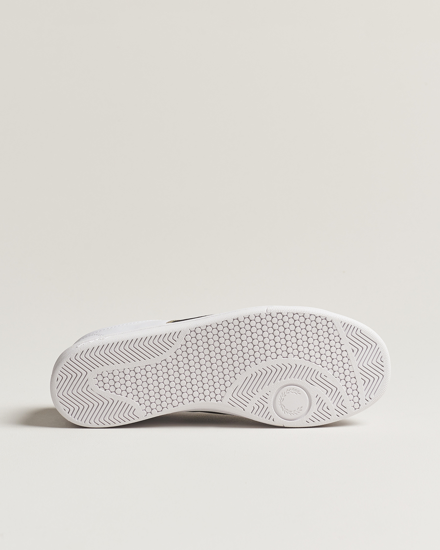 Herre | Fred Perry B721 Leather Sneaker White/Warm Grey | Fred Perry | B721 Leather Sneaker White/Warm Grey