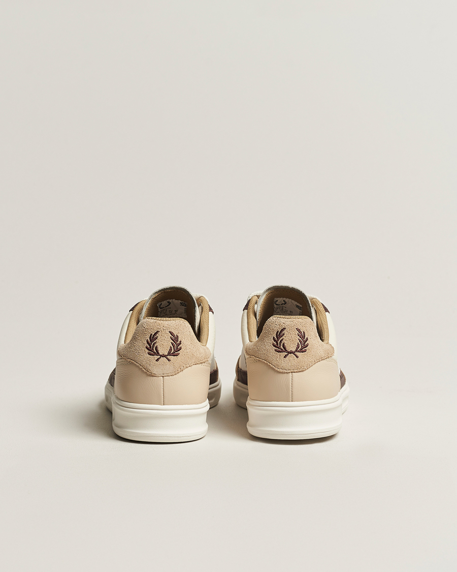 Herre | Fred Perry B440 Sneaker White/Beige | Fred Perry | B440 Sneaker White/Beige