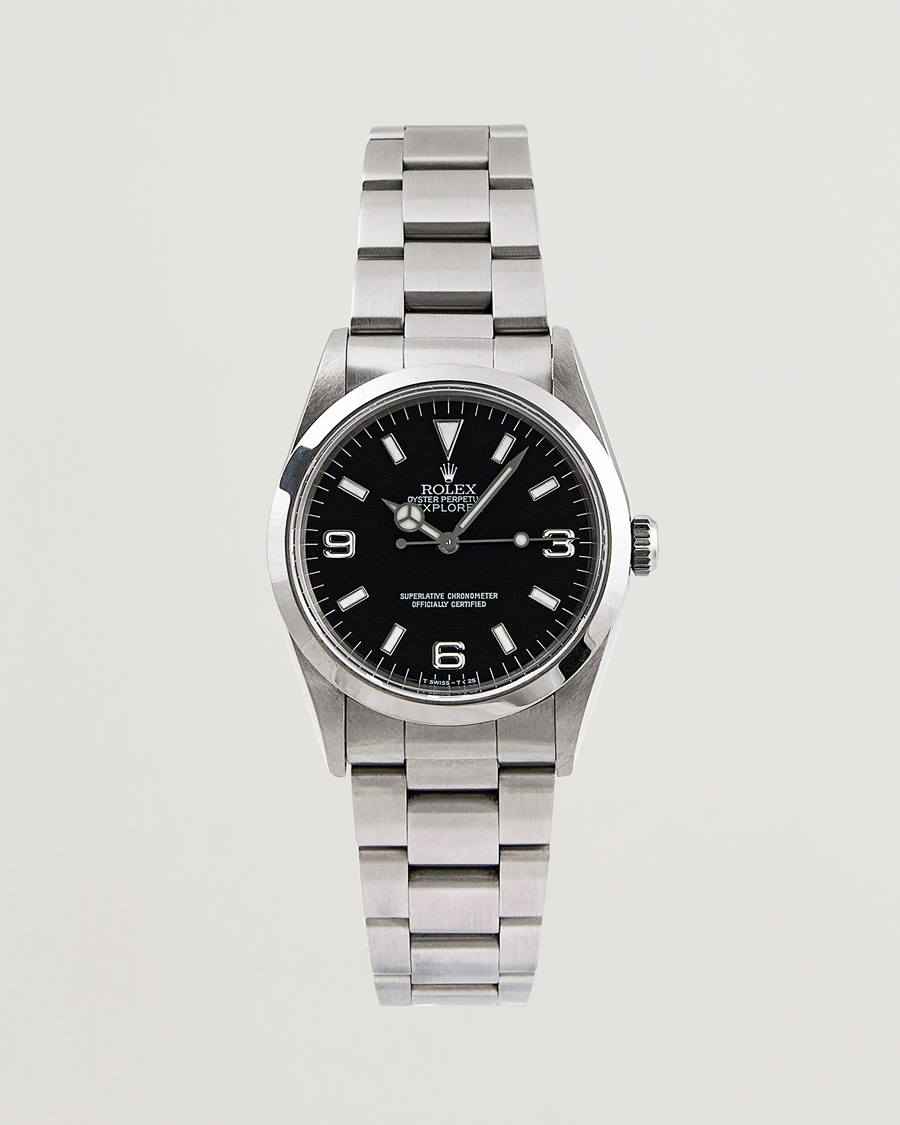 Herre | Pre-Owned & Vintage Watches | Rolex Pre-Owned | Explorer 14270  Steel Black