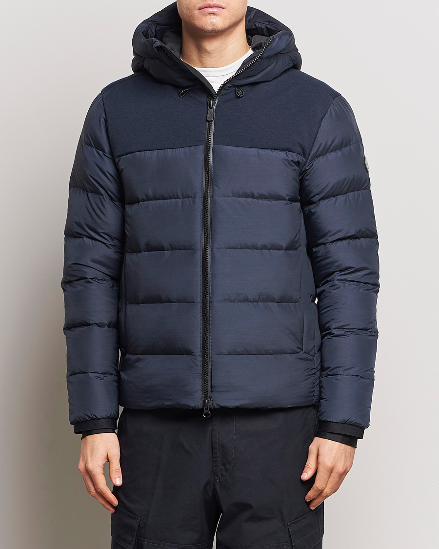 Herre |  | Sail Racing | Merino Cloud Hooded Down Jacket Dark Navy
