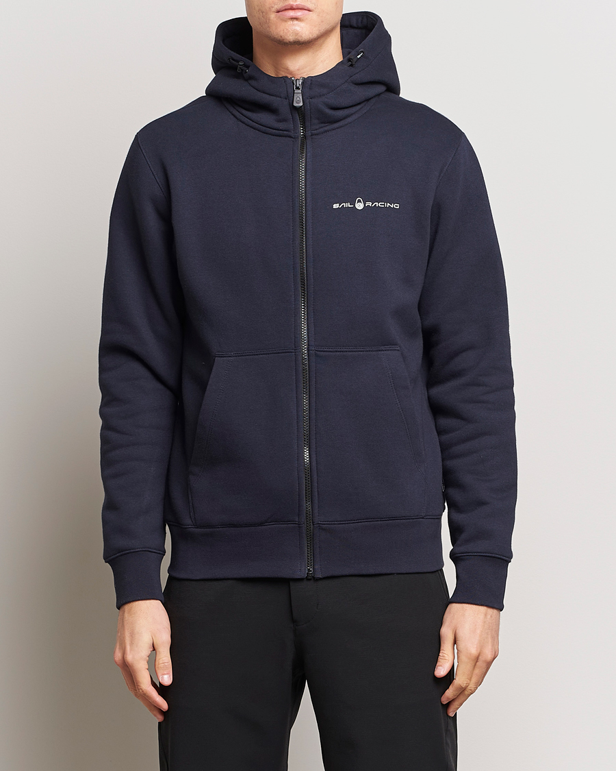 Herr |  | Sail Racing | Bowman Full Zip Hoodie Dark Navy