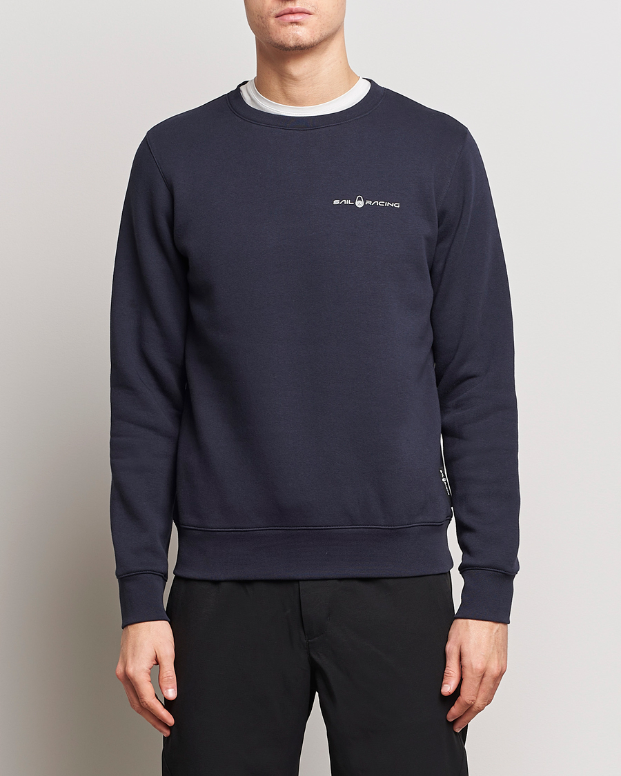 Herre | Tøj | Sail Racing | Bowman Crew Neck Sweatshirt Dark Navy