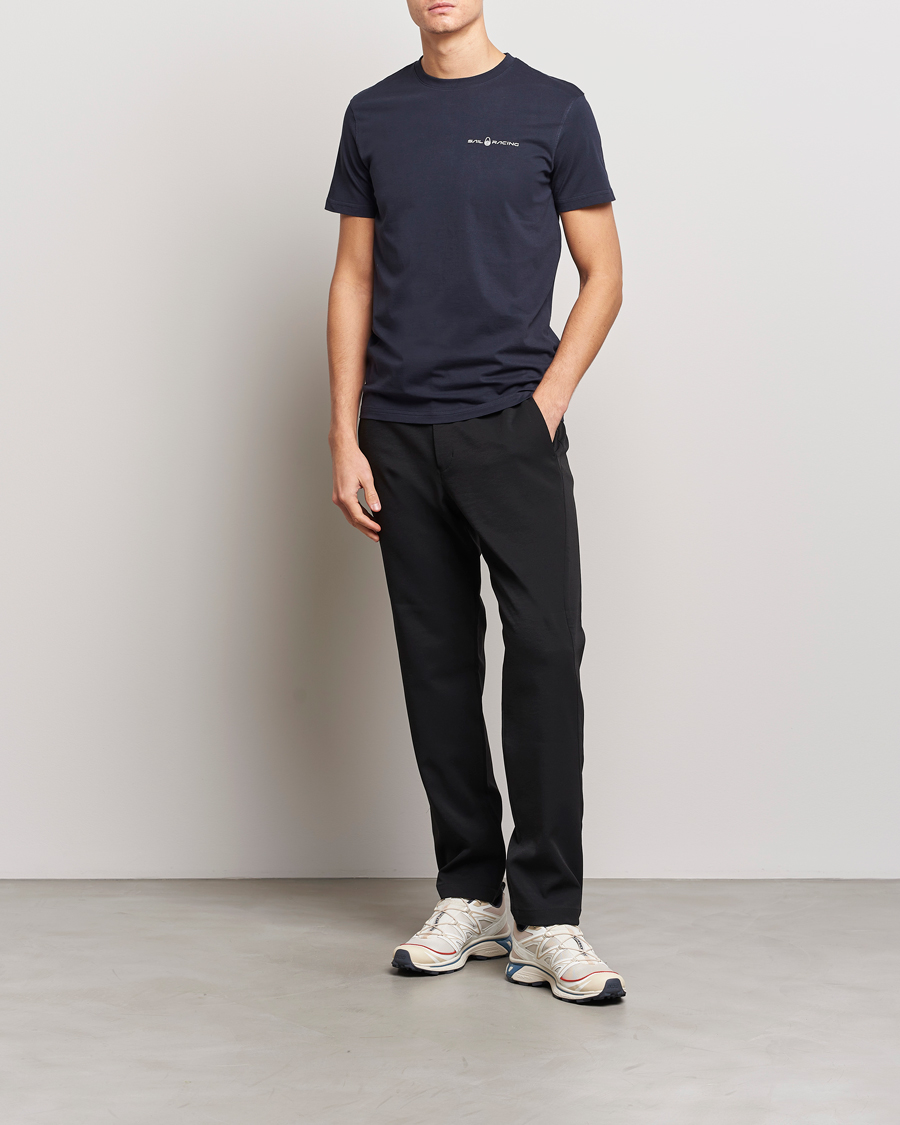 Herre | T-Shirts | Sail Racing | Bowman Crew Neck T-Shirt Dark Navy