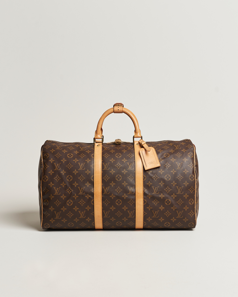 Herre | Louis Vuitton Pre-Owned Keepall 50 Bag Monogram | Louis Vuitton Pre-Owned | Keepall 50 Bag Monogram