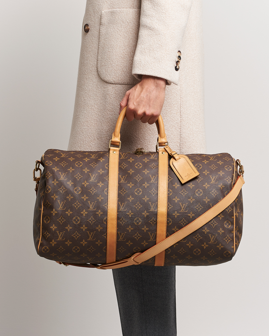 Herre | Louis Vuitton Pre-Owned Keepall Bandoulière 50 Monogram | Louis Vuitton Pre-Owned | Keepall Bandoulière 50 Monogram