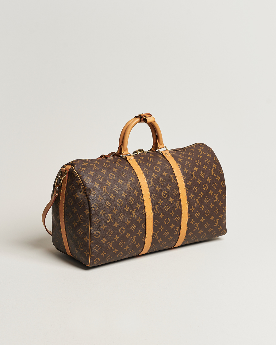 Herre | Louis Vuitton Pre-Owned Keepall Bandoulière 50 Monogram | Louis Vuitton Pre-Owned | Keepall Bandoulière 50 Monogram
