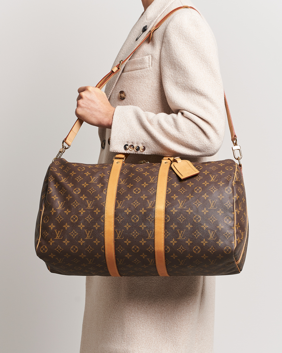 Herre | Louis Vuitton Pre-Owned Keepall Bandoulière 50 Monogram | Louis Vuitton Pre-Owned | Keepall Bandoulière 50 Monogram