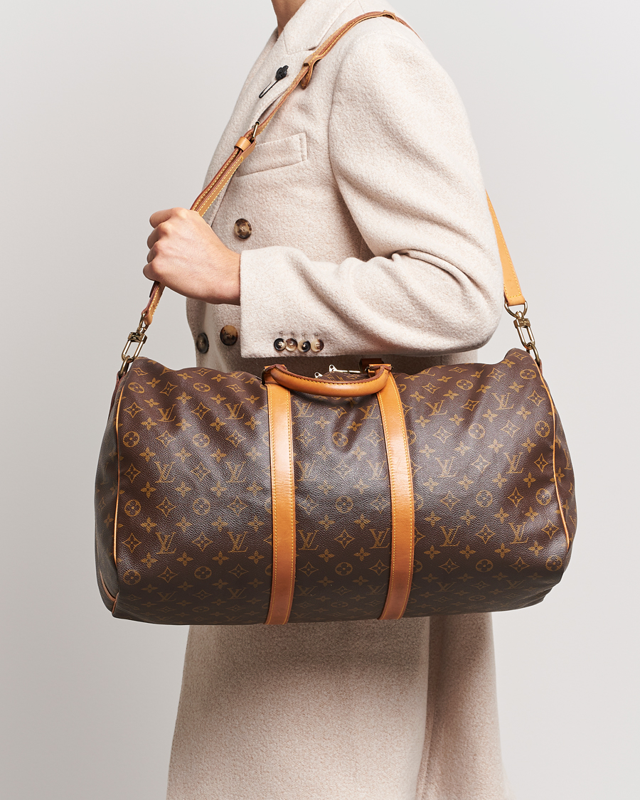 Herre | Louis Vuitton Pre-Owned Keepall Bandoulière 50 Monogram | Louis Vuitton Pre-Owned | Keepall Bandoulière 50 Monogram