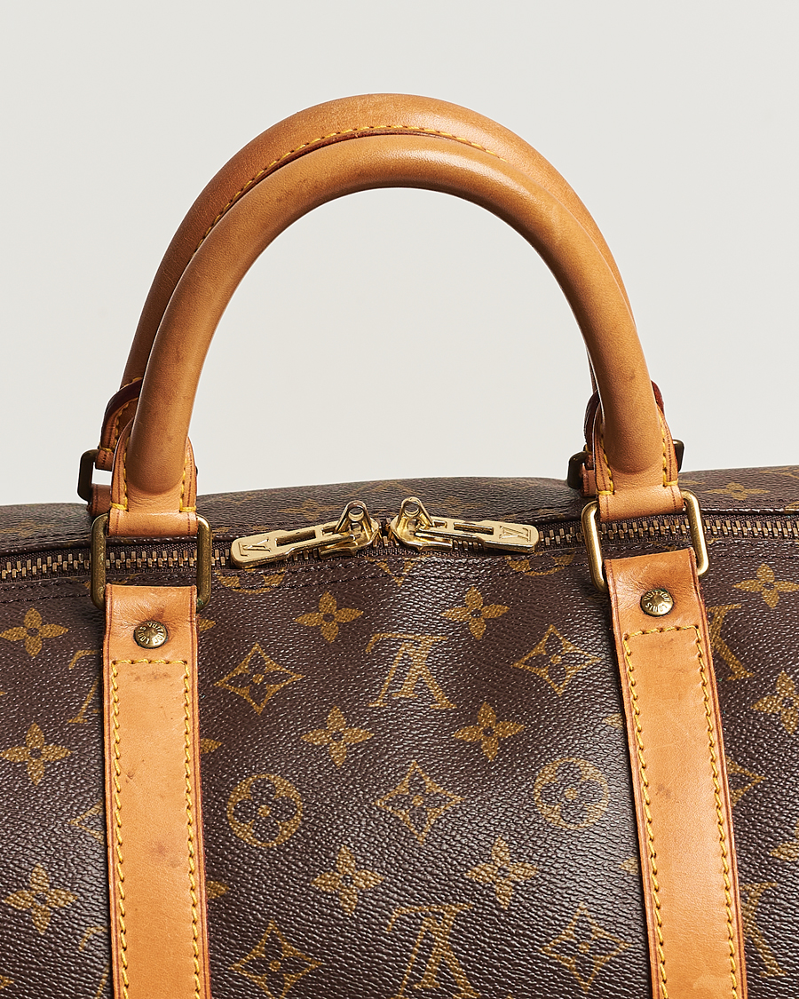 Herre | Louis Vuitton Pre-Owned Keepall 55 Bag Monogram | Louis Vuitton Pre-Owned | Keepall 55 Bag Monogram