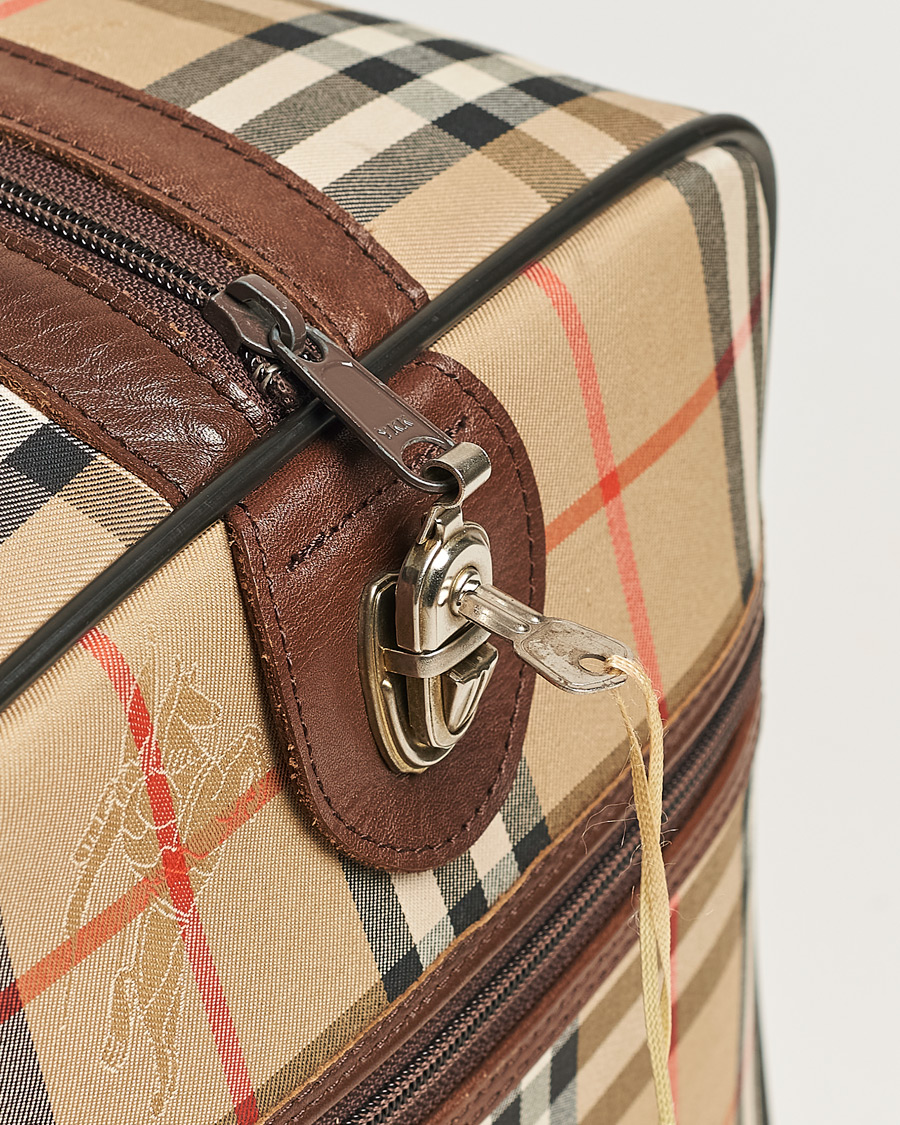 Herre | Burberry Pre-Owned Duffle Bag Haymarket Check | Burberry Pre-Owned | Duffle Bag Haymarket Check