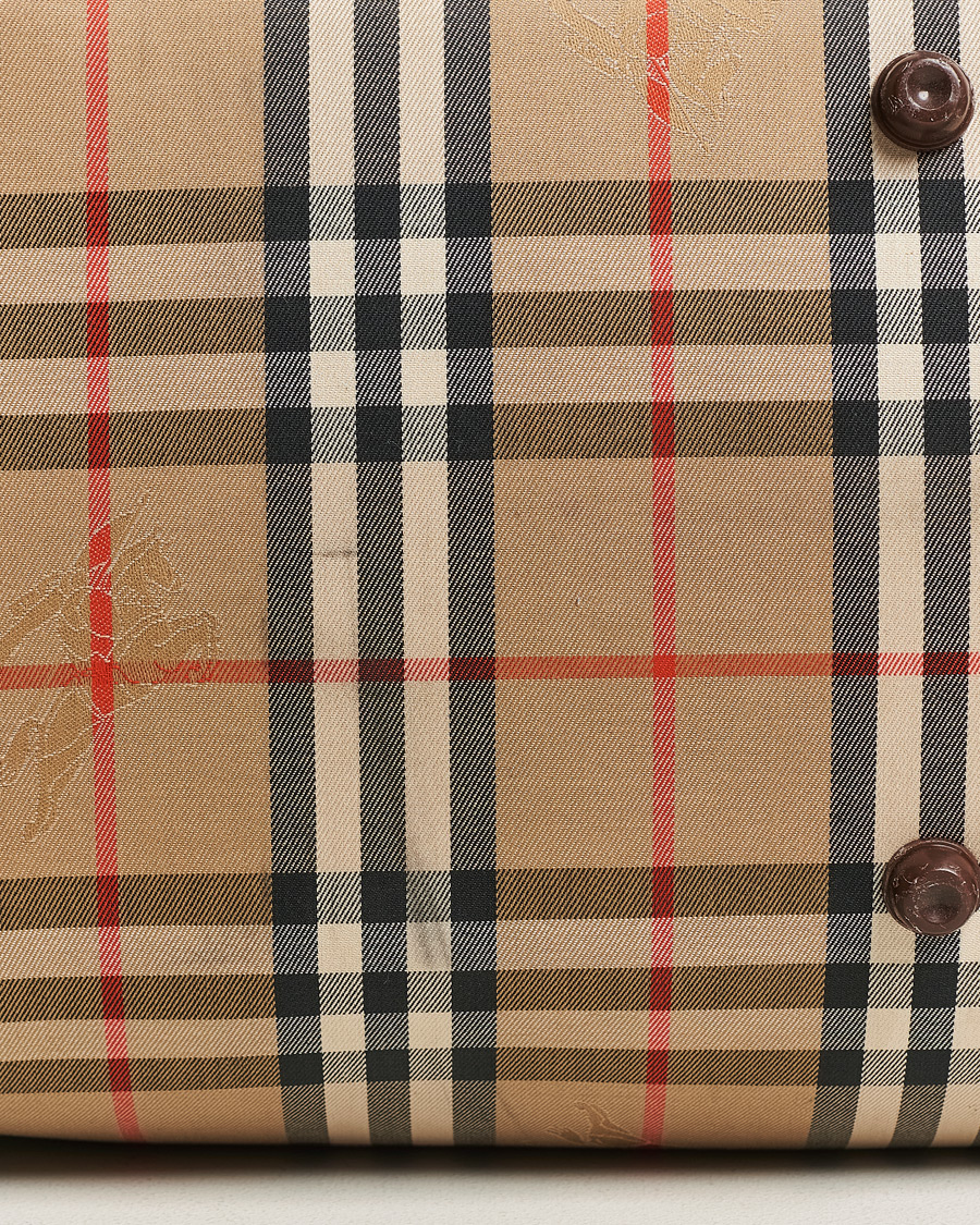 Herre | Burberry Pre-Owned Duffle Bag Haymarket Check | Burberry Pre-Owned | Duffle Bag Haymarket Check
