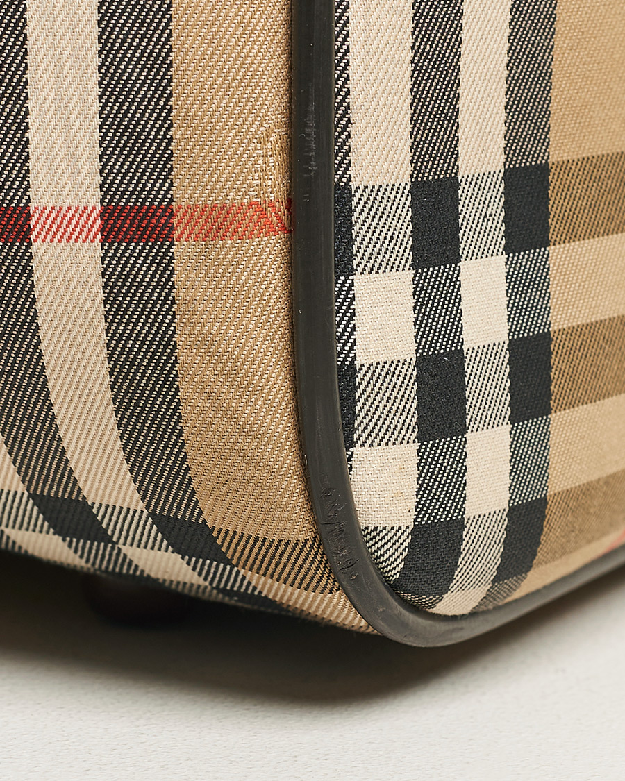 Herre | Burberry Pre-Owned Duffle Bag Haymarket Check | Burberry Pre-Owned | Duffle Bag Haymarket Check