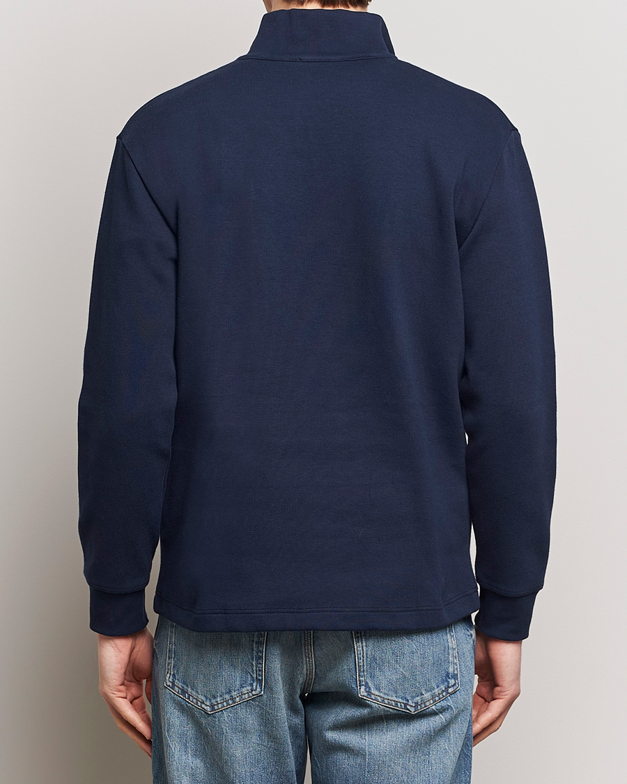 Herre | Gensere | Armor-lux | Camionneur Cotton Half Zip Sweater Deep Marine