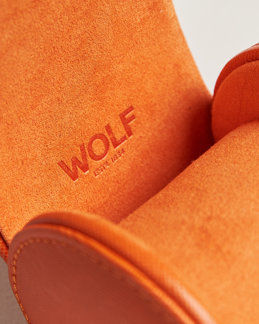 Herre | WOLF Single Watch Roll Orange | WOLF | Single Watch Roll Orange