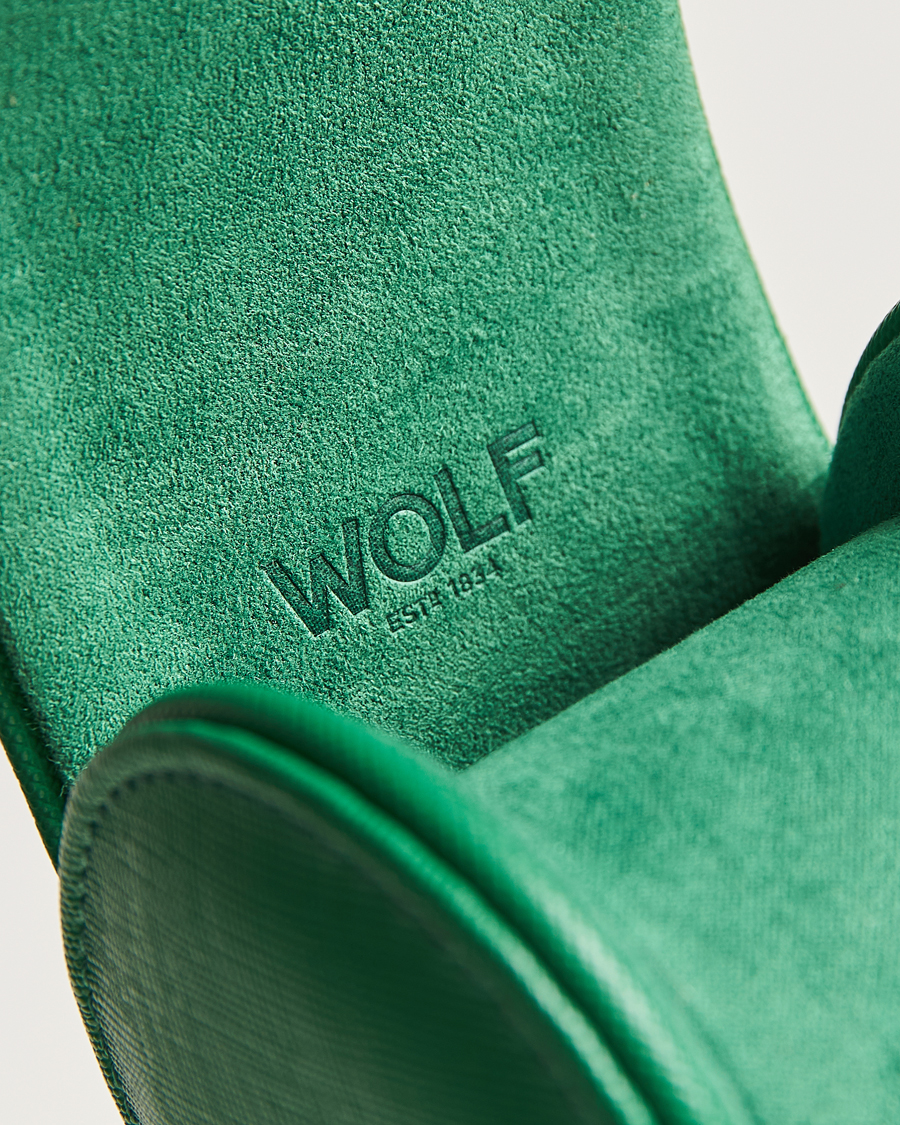 Herre | WOLF Single Watch Roll Green | WOLF | Single Watch Roll Green