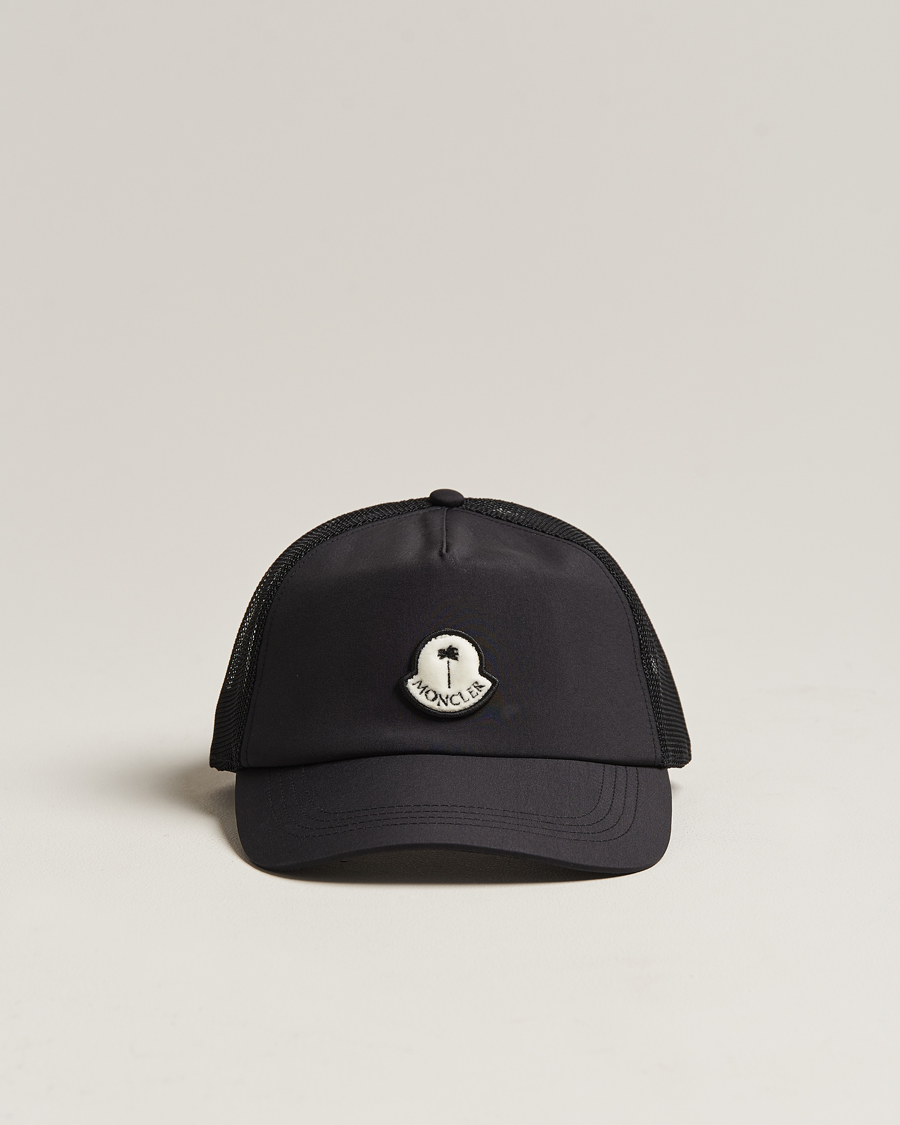 Herre | | Moncler Genius | Logo Baseball Cap Black