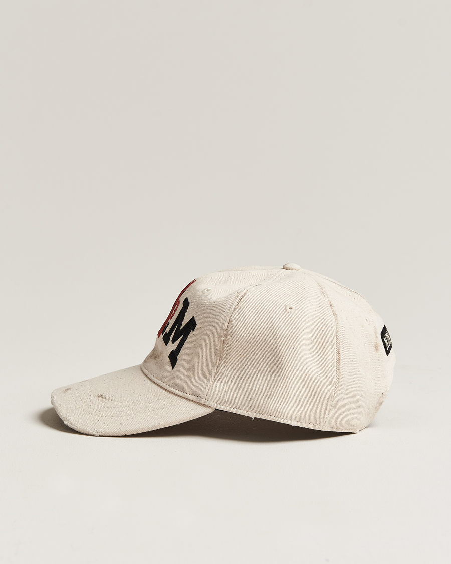 Herre | Moncler Genius Lettering Baseball Cap Off White | Moncler Genius | Lettering Baseball Cap Off White