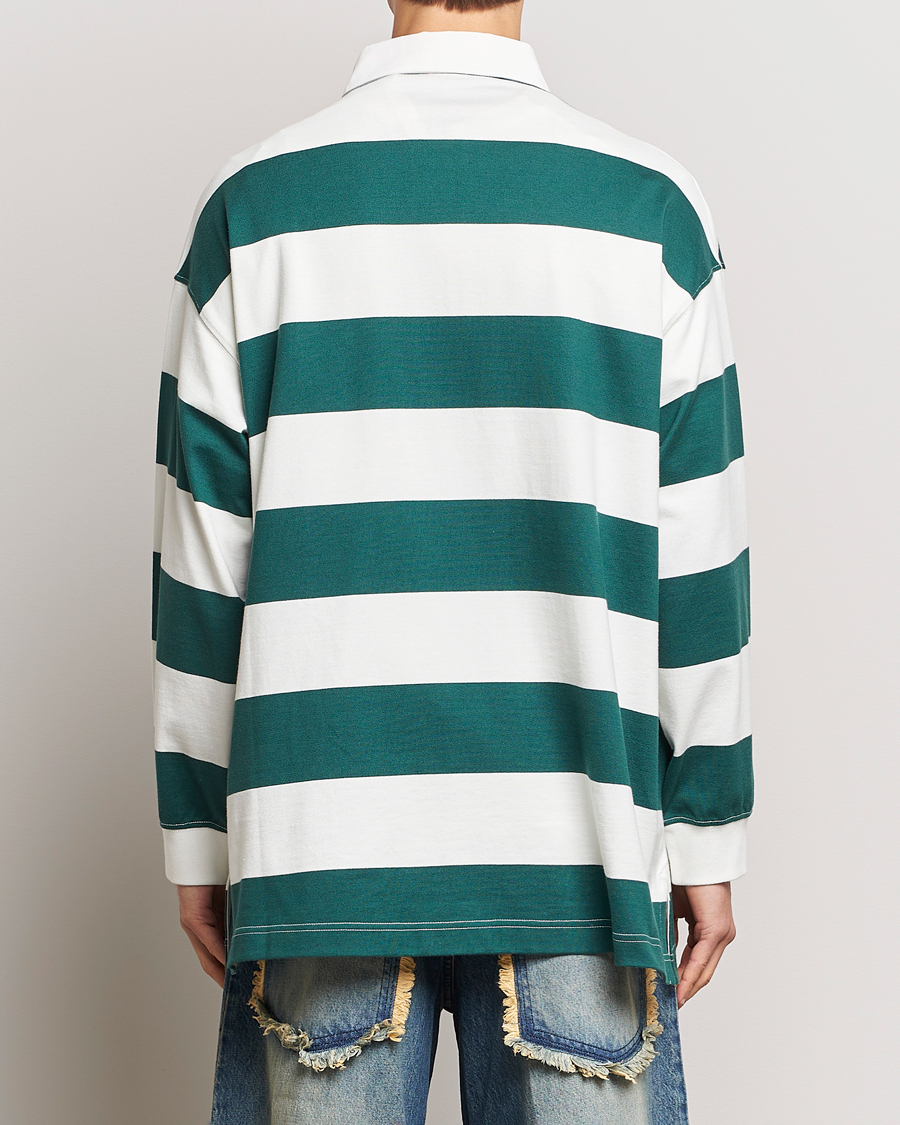 Herre | Gensere | Moncler Genius | Long Sleeve Rugby White/Green