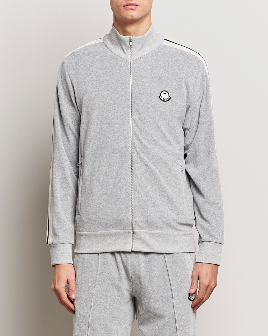 Herre | Gensere | Moncler Genius | Zip Up Cardigan Light Grey