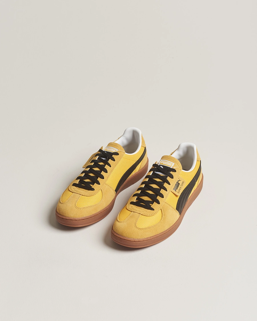 Herre | Nye varemerker | Puma | Super Team OG Sneaker Yellow Zissle/Black