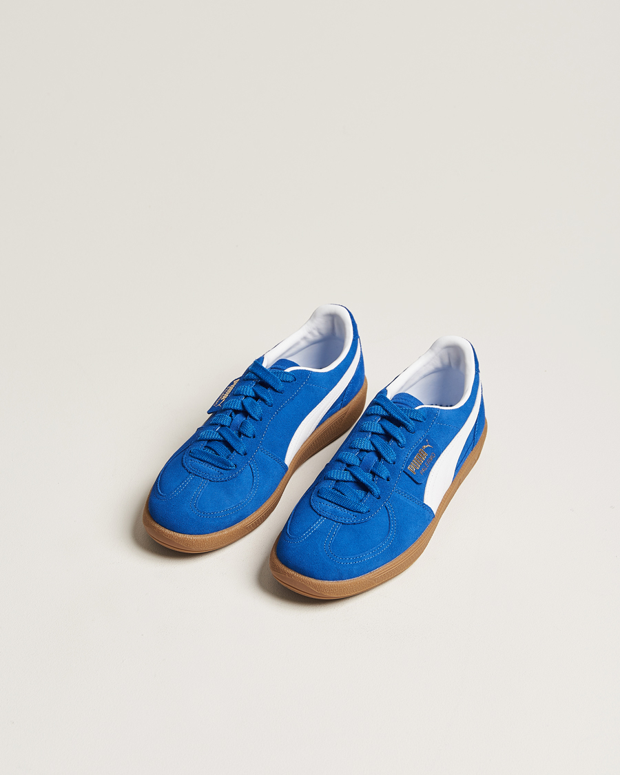 Herre | Sko | Puma | Palermo Suede Sneaker Cobalt Glaze