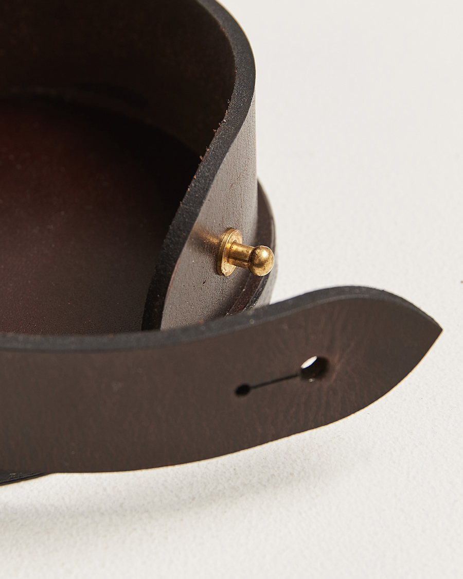 Herre | Til hjemmet | Tärnsjö Garveri | Leather Coaster Set 006 Dark Brown