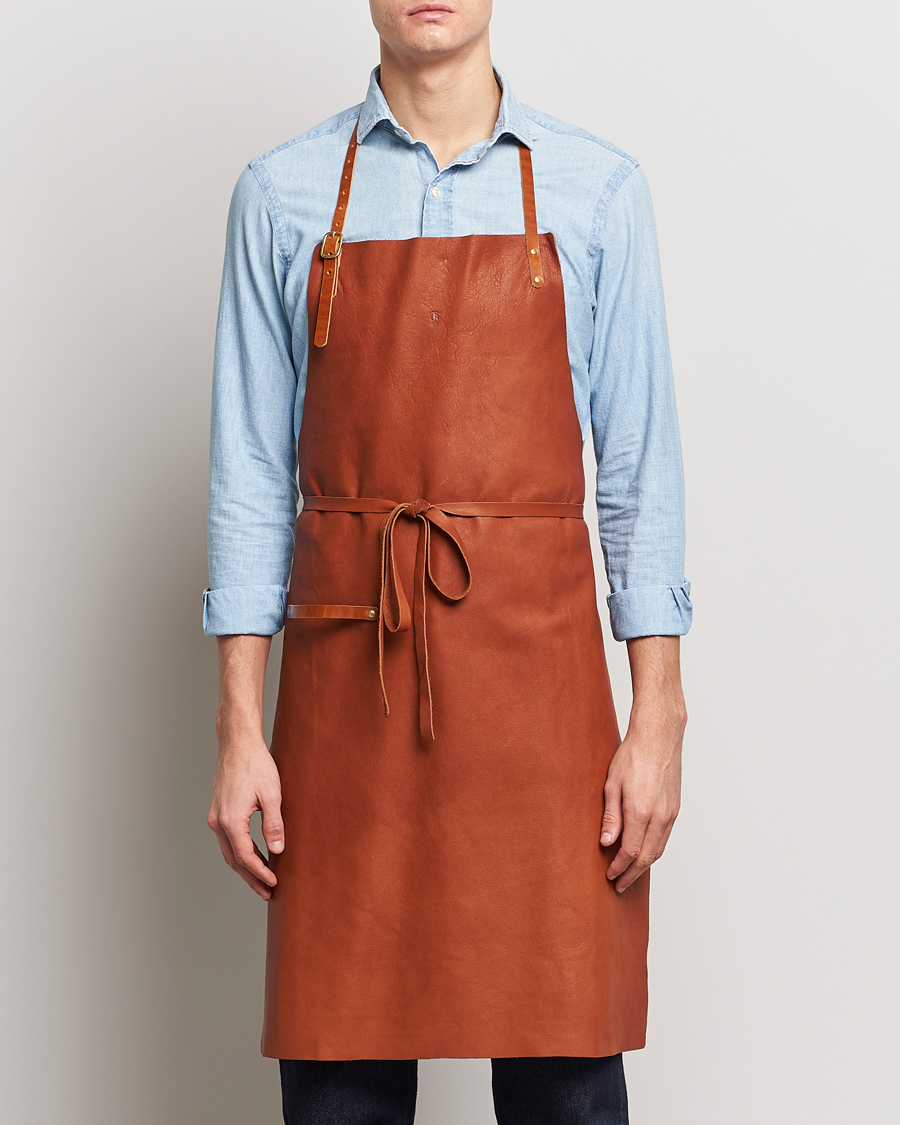 Herre | Tärnsjö Garveri | Tärnsjö Garveri | Leather Apron 012 Light Brown