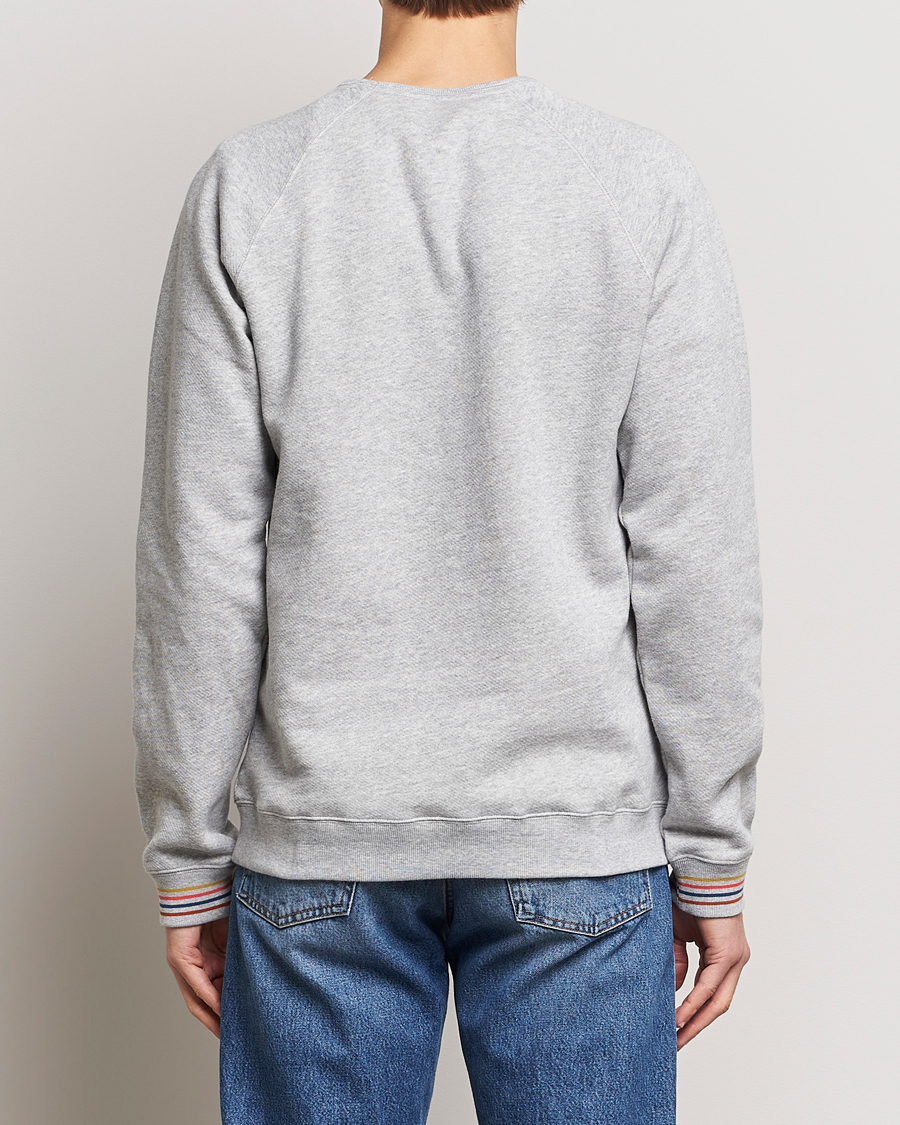 Herre | Gensere | Paul Smith | Artist Rib Crew Neck Sweatshirt Grey Melange