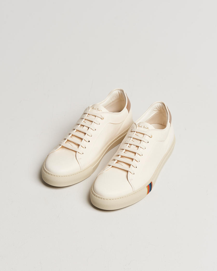 Herre | Best of British | Paul Smith | Basso Leather Sneaker White