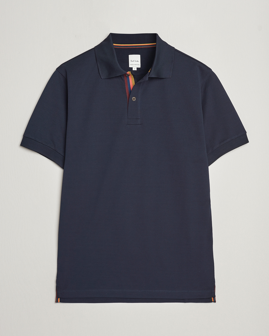 Herre | Pikéer | Paul Smith | Placket Stripe Polo Navy