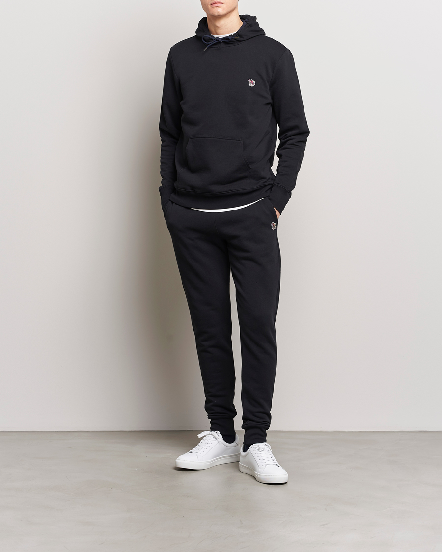 Herre | Gensere | PS Paul Smith | Zebra Organic Cotton Hoodie Black