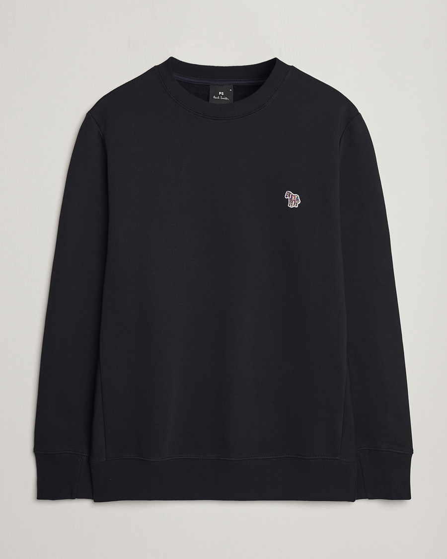 Herre | Gensere | PS Paul Smith | Zebra Organic Cotton Sweatshirt Black